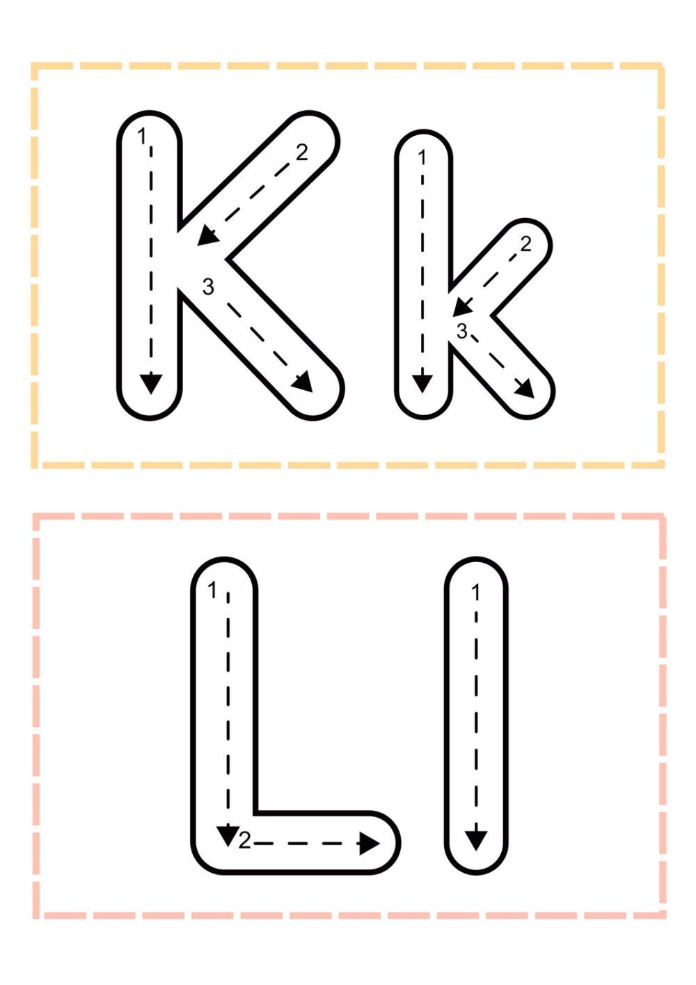 Duwina Center ABC Tracing Cards